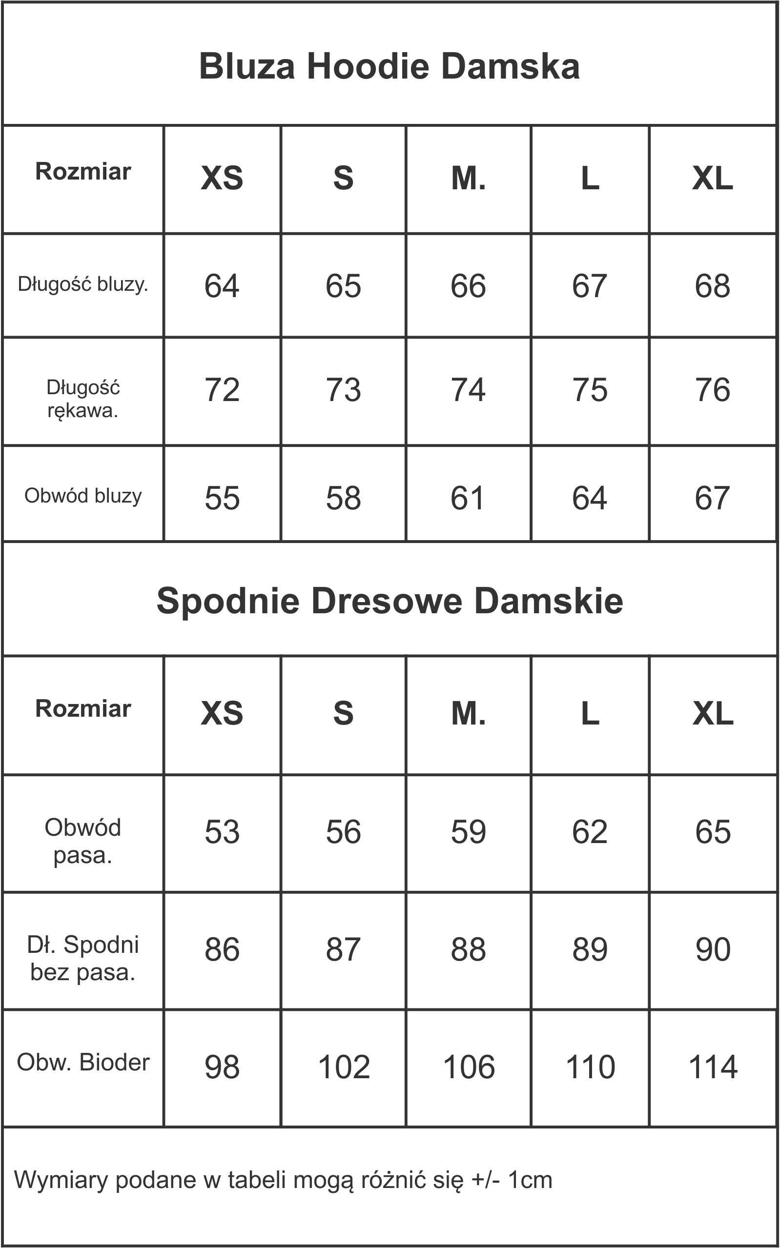 Rozmiar&oacute;wka Damska Długa Bluza Bawełniana Longer